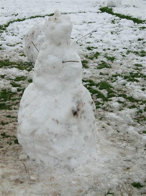 Snow man Competition